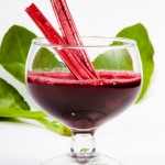 Beetroot juice with spinach