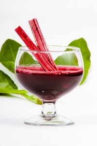 Beetroot juice with spinach