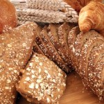 Varied bread display