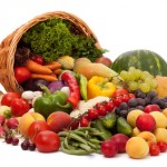 Fresh Vegetables, Fruits and other foodstuffs.