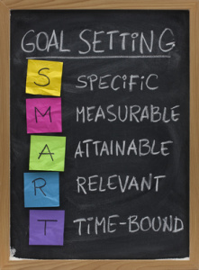 Setting "SMART" goals will help your chances of success