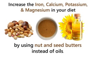 nuts, seeds, oils, with magnesium