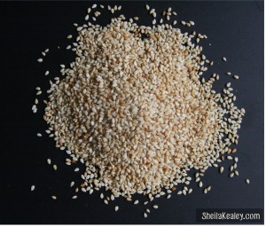 sesame seeds sheilakealeydotcom