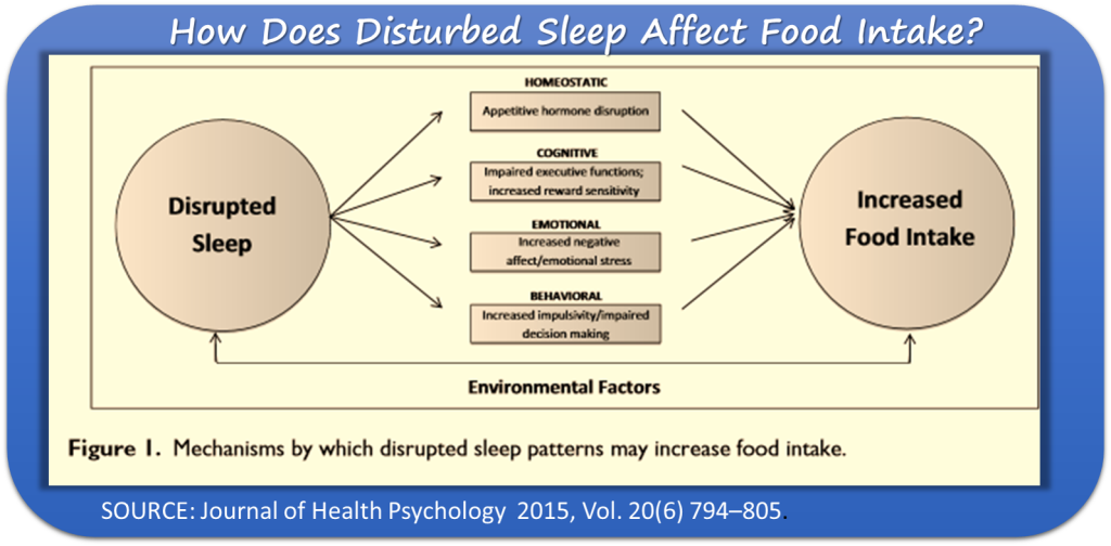 sleep food intake