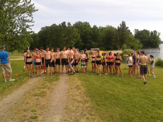Team Sprint Duathlon Start