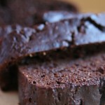 Chocolate Zucchini Bread Closeup Sm