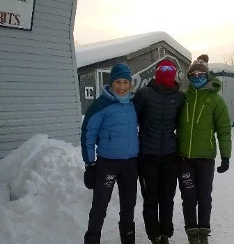 Dressed for the cold with Alex and Kyla! (Alex Slobodian Photo)