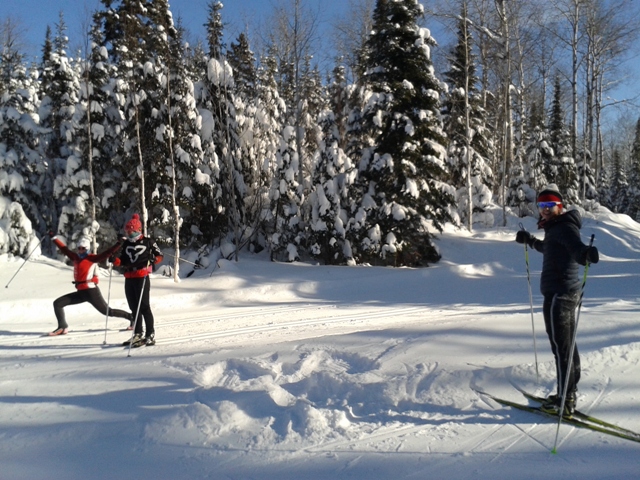 A fun ski on 5k classic course