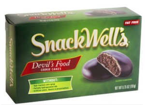 The "Snackwell Effect" People eat more foods labeled as healthy/low fat