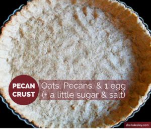 Pecan Crust With Words