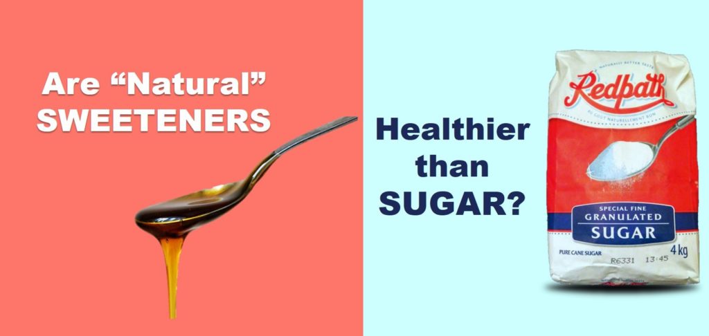 Are Natural Sweeteners Healthier Than Sugar Title