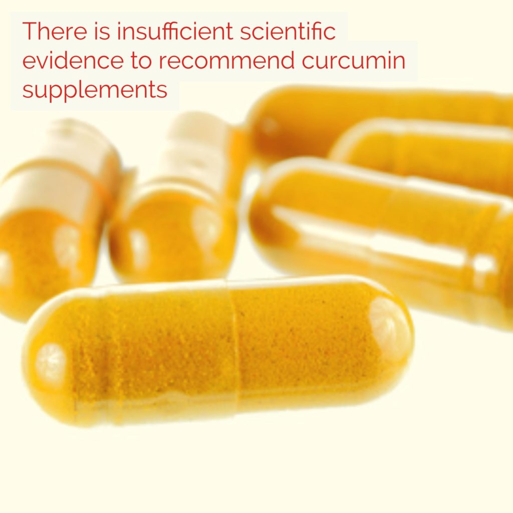 Curumin Supplements Scientific Evidence