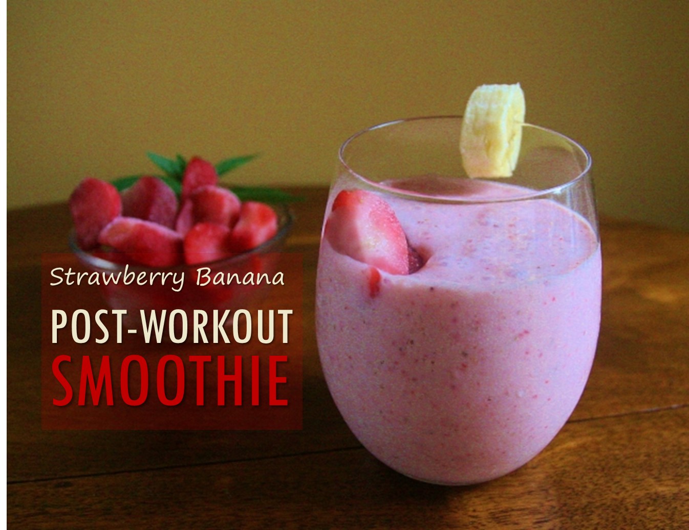 Workout Recovery Smoothie Recipe