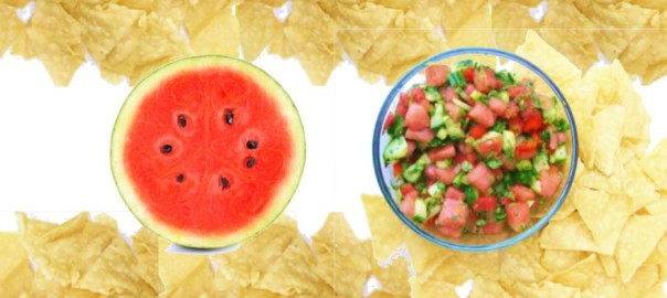 watermelon salsa with mint